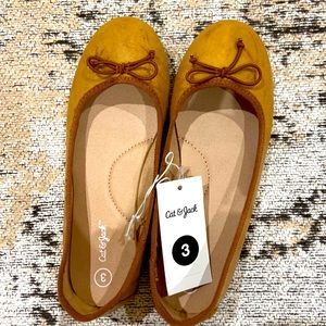 cat and jack brown flats